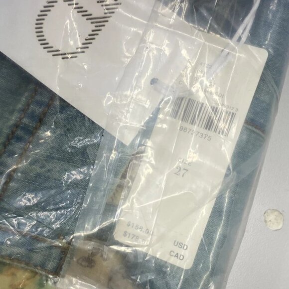 Pilcro Women's Relaxed Flare Patch Work Edition Jeans Size 27 - Picture 8 of 8